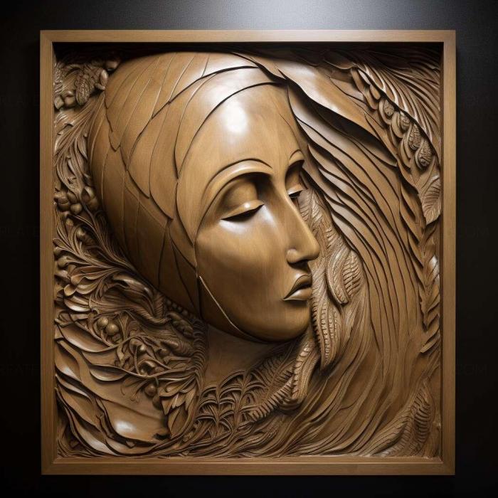 نموذج ثلاثي الأبعاد لآلة CNC 3D Art 